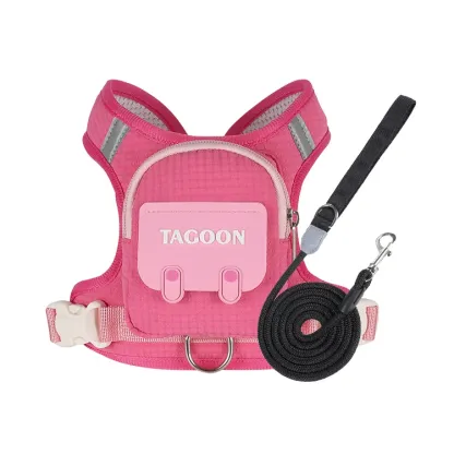 わんちゃん用おでかけリュック　バックパック式ハーネスリード