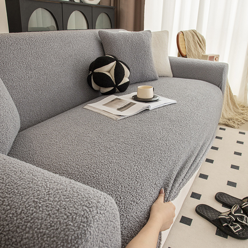マルチフィット ソファカバー ペット用 引っ掻き防止 360°全面保護 驚きの伸縮性 ズレにくい もこもこ テディフリース あったか 柔らかな肌触り 丸洗いOK 抗菌防臭 静電気防止 1人~4人掛け対応 肘ありなし兼用 毛玉に強い 簡単模様替え