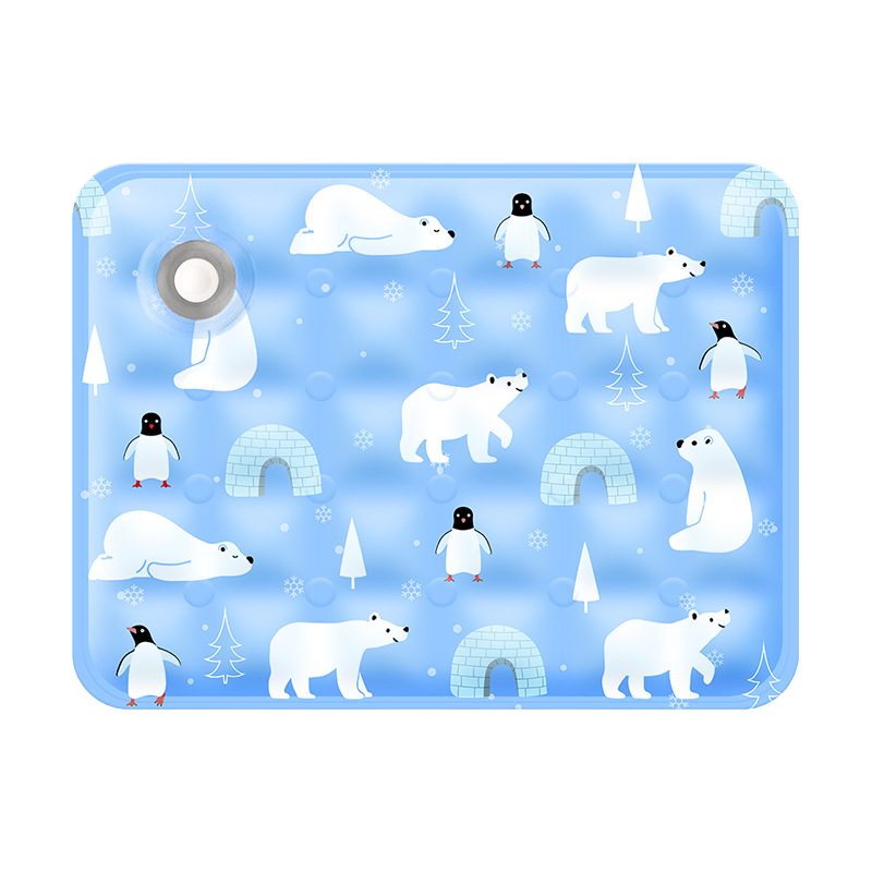 ペット用クールマット ひんやり 接触冷感 -8℃ 体感温度下がる 物理冷却 熱中症対策 夏用 暑さ対策 冷蔵不要 電気不要 犬 猫 凉感シート 防水 お手入れ簡単 毛が付きにくい 6色展開 S~XL