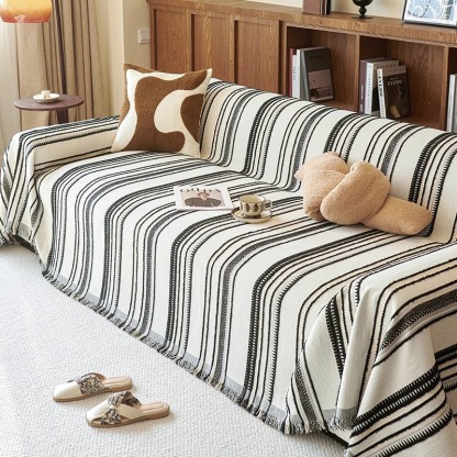 中古風ソファカバー シェニール織り オールシーズン対応 リバーシブル 厚手 もっちりやわらか 高密度 耐久性抜群 犬猫の爪にも強い 洗える 色落ちしない 設置簡単 滑り止め効果 リビング格上げ