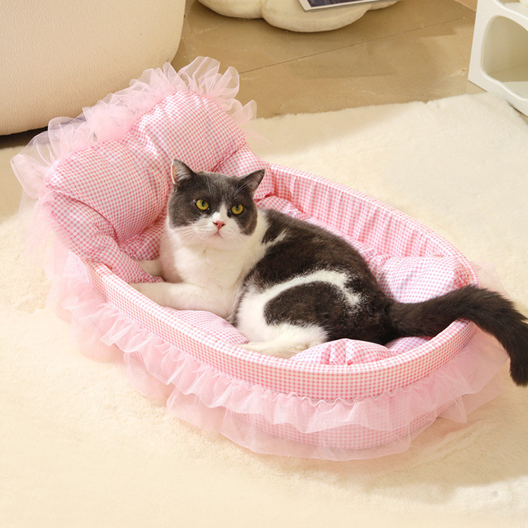 giipet-ペットベッド　ぐっすり眠れる　犬　猫　柔らかい　夏　ゆったり
