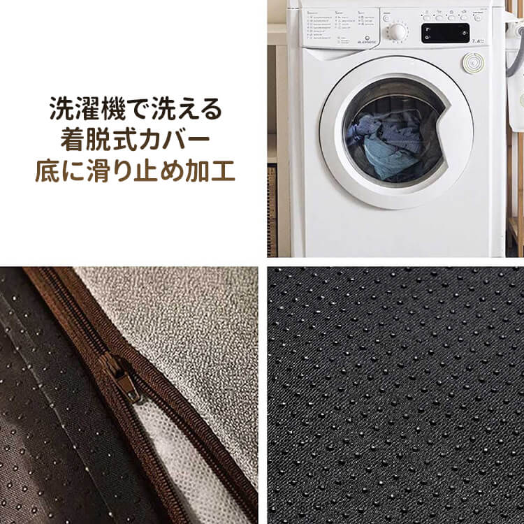 オールシーズン大型犬用ベッド ふわふわ高反発 脊椎保護＆関節サポート 抗菌 滑り止め加工 洗濯機OK 着脱式カバー 50kg以内対応 広々スペース 柔らか上質素材 頭部サポート