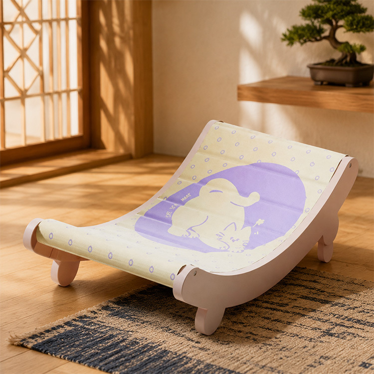 U字型ペットベッド 夏用 接触冷感 ひんやり アイスカーブ 熱中症対策 体感-5℃ 涼しい クッション 枕付き 包み込まれる フィット感 洗える おしゃれ 犬用 猫用 小中型犬 ドーパミンカラー 暑さ対策