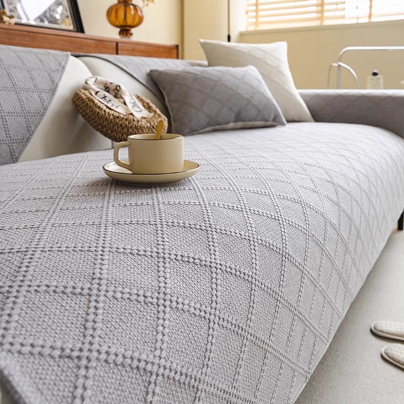 コットンリネンソファカバー 高密度織り 綿麻 マルチカバー オールシーズン 洗える 乾燥機対応 防虫 抗菌 吸湿速乾 毛玉・抜け毛なし 色褪せにくい エコ素材 犬猫対策 ソファ保護カバー