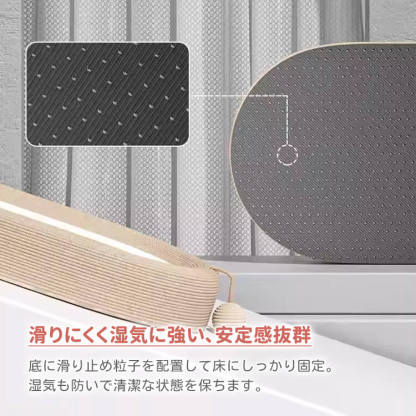 猫ベッド 爪とぎ 爪研ぎ サイザル 麻 耐摩耗 1台2役 大型猫 65cm 広々 キャットハウス ボール付き 遊び 休憩 曲線フィット 滑り止め オールシーズン 丈夫 天然ジュート 室内用