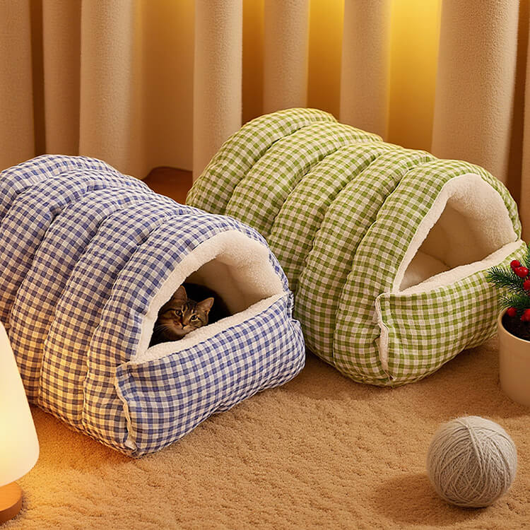 厚手の密閉式キャットベッド
