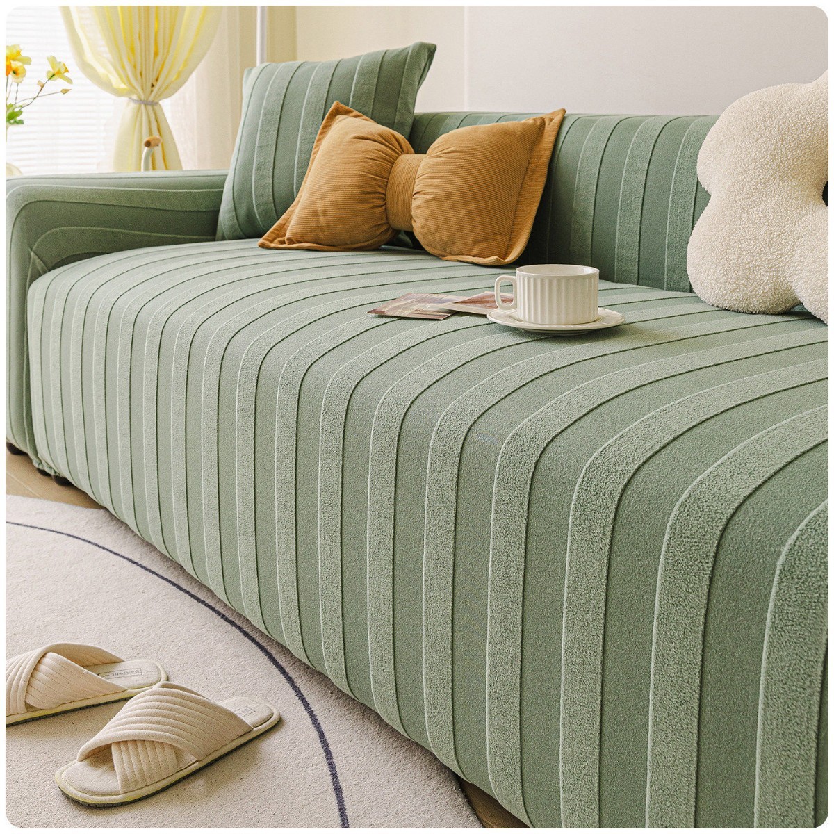 ソファーカバー 幾何学模様 360度全面保護 ペット用 引っ掻きガード 爪とぎ防止 傷防止 汚れ防止 厚手 高伸縮 柔らかい ほつれにくい 型崩れしにくい 洗える 1-4人掛け 北欧風 おしゃれ ソファ保護 犬猫対策