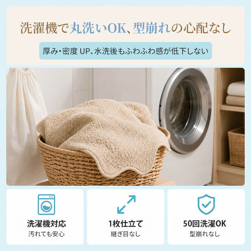 【洗練なびさび風】ポコポコ立体感シュニール織ソファパッド 赤ちゃん肌にも優しい 丸洗いOK 女性一人でも簡単取付