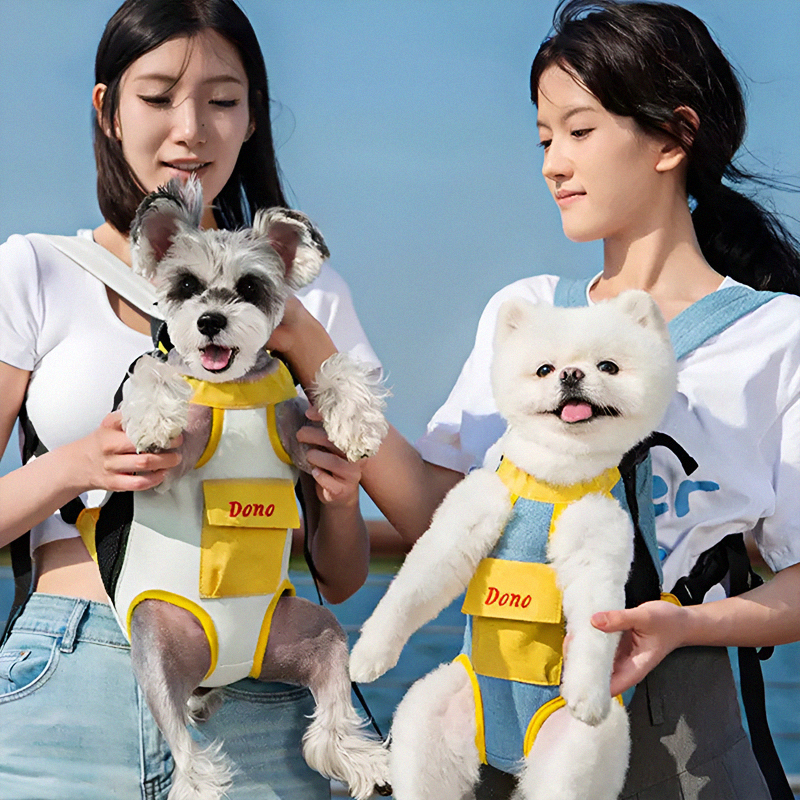 GIIPET-ペットキャリーケース ペットキャリーバッグ ポータブル 抱っこひも お出かけ 犬猫兼用
