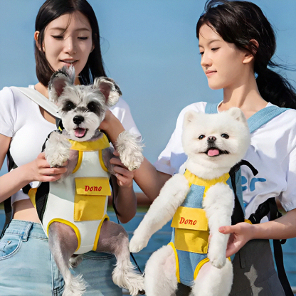 Giipet-ペットキャリーバッグ　ポータブル　抱っこひも　お出かけ　犬猫兼用　防災