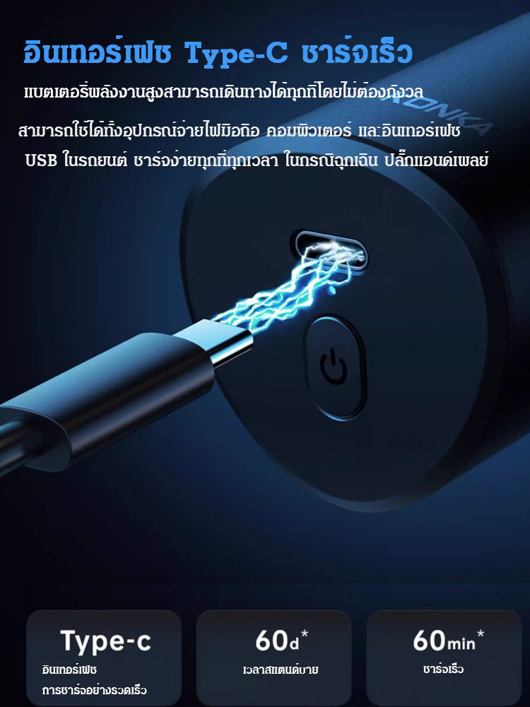【ยิ่งใช้ยิ่งคมมากขึ้น】เครื่องโกนหนวดขนาดเล็ก