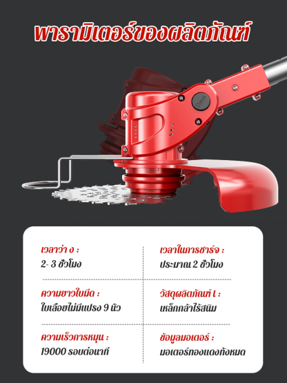 เครื่องตัดหญ้าไฟฟ้าขนาดเล็กสิทธิบัตรเยอรมัน