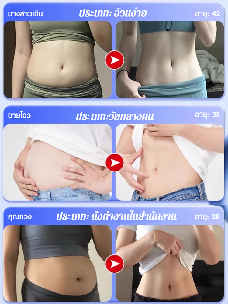 【ออกฤทธิ์เร็ว ขับความชื้น】แผ่นแปะจุดฝังเข็มสมุนไพร ดีท็อกซ์ ลดความชื้น