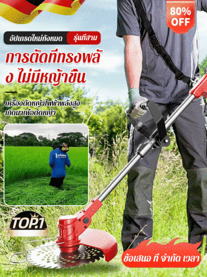 เครื่องตัดหญ้าไฟฟ้าขนาดเล็กสิทธิบัตรเยอรมัน