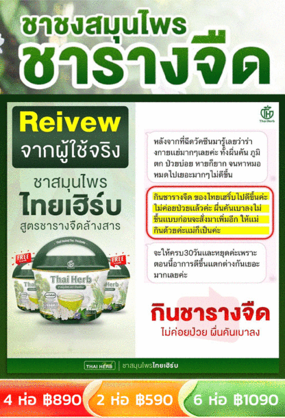 【ผู้ช่วยในการล้างพิษตับ】ชาบำรุงตับดีต่อสุขภาพ