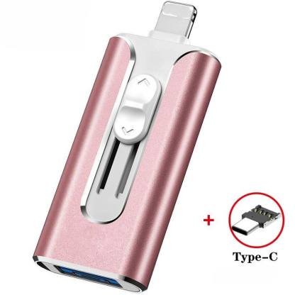 ฟลชไดร์ฟ USB ความจุ 1TB  แบบพกพา 4 อิน 1 