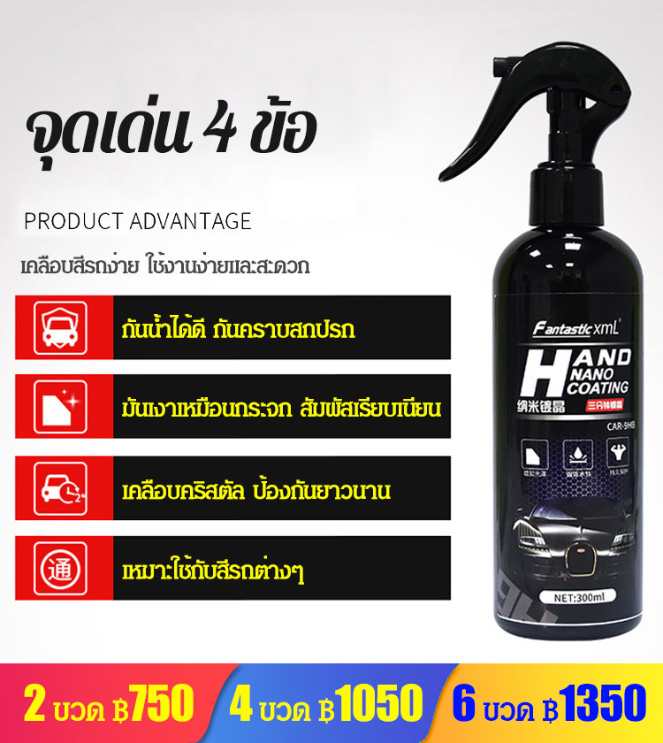 สเปรย์เคลือบสีรถ