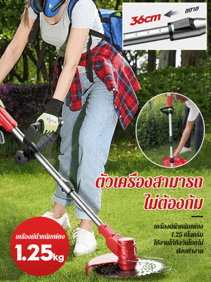 เครื่องตัดหญ้าไฟฟ้าขนาดเล็กสิทธิบัตรเยอรมัน