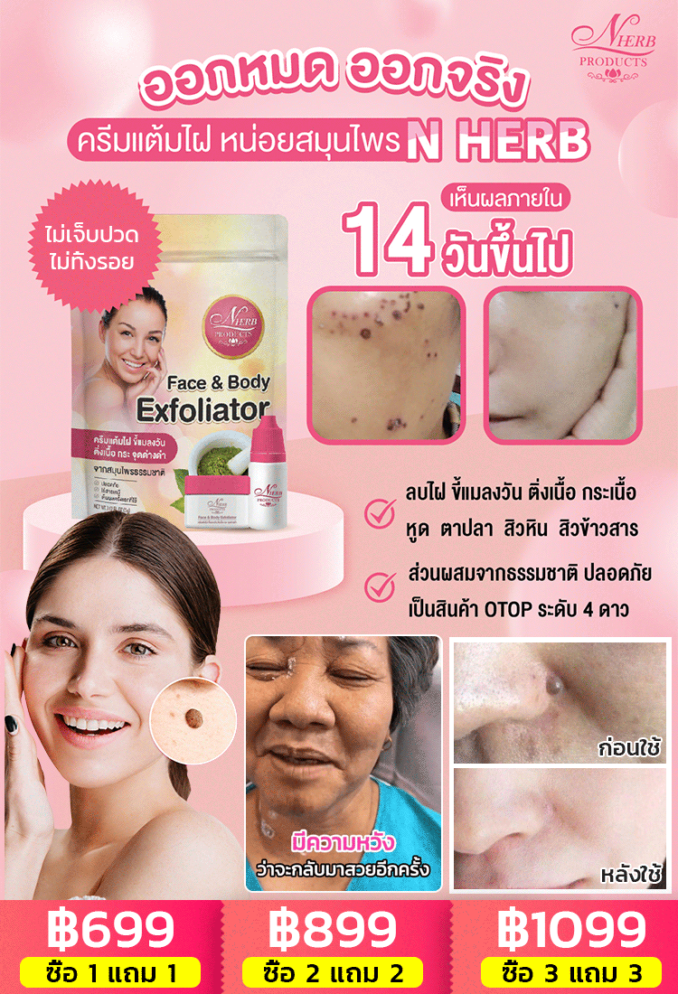 ชุดแต้มไฝและลดฝ้า