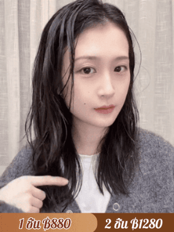 (จัดทรงผมต่างๆ) หวีแปรงไดร์ไอออนลบ หมุน