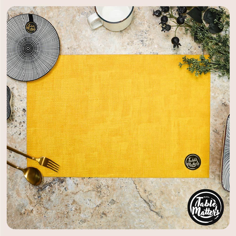 PVC Leather Placemat Collection