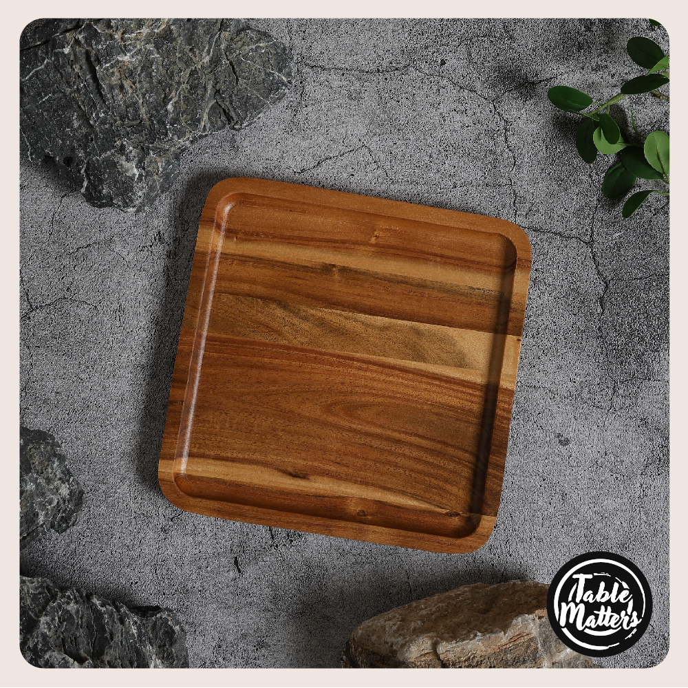 SHIBUMI Acacia Plate Collection