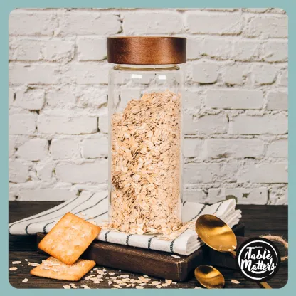 TAIKYU Acacia Airtight Storage Jar Collection - 330ml | 580ml | 800ml