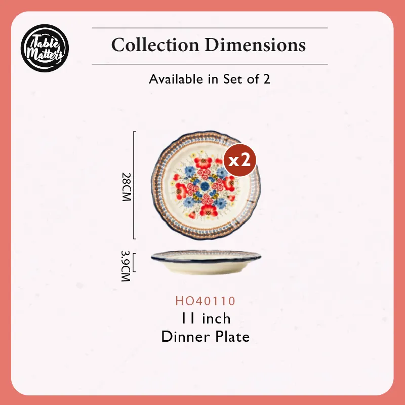 [Table Matters] Honey Saffron Dinnerware Set [Plate | Bowl | Saucer | Mug | Utensil Holder]