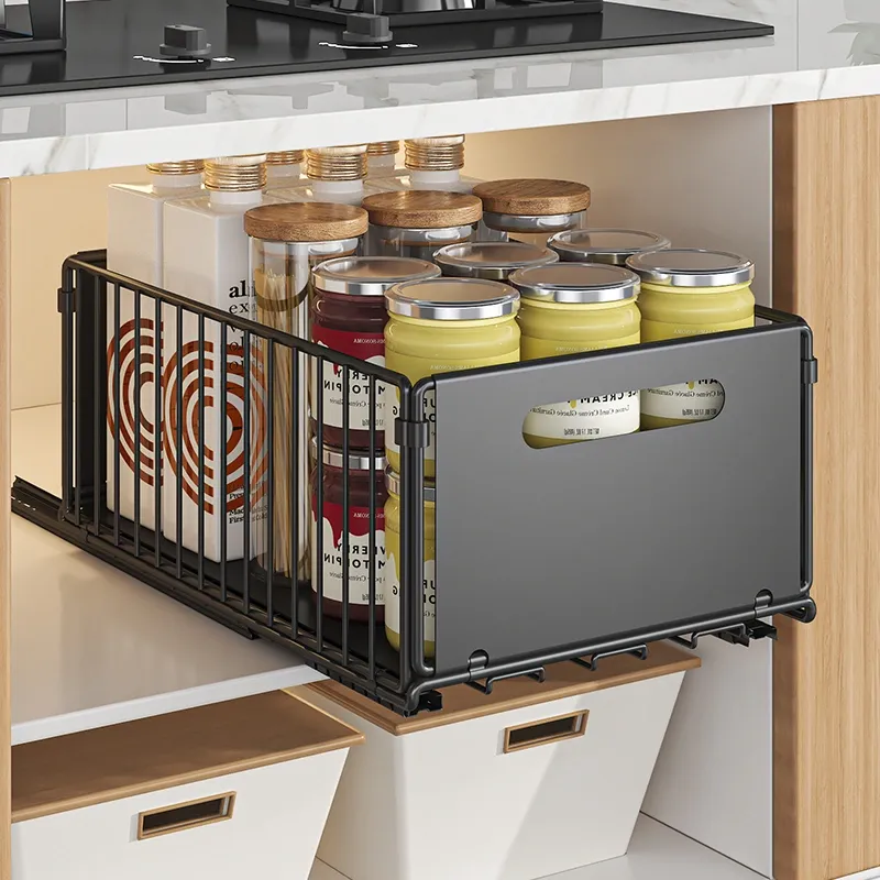 Slidey Drill-Free Pull-Out Cabinet Drawer