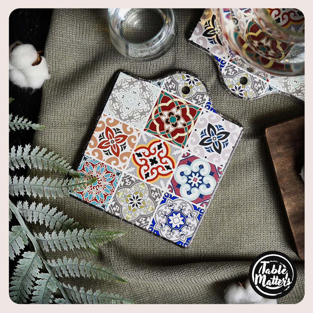 Peranakan Pot Coaster Collection