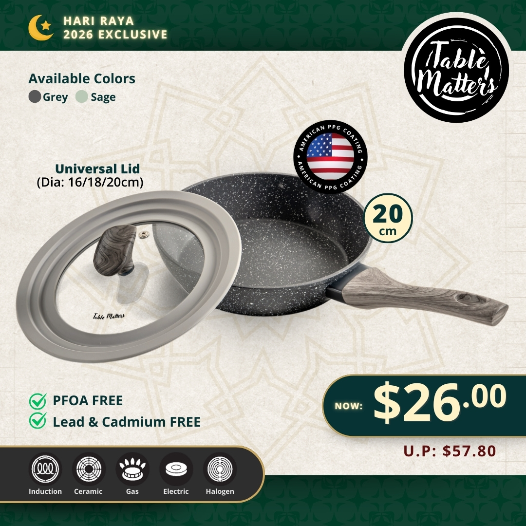 Everyday Chef: 20CM Fry Pan + Lid Kit