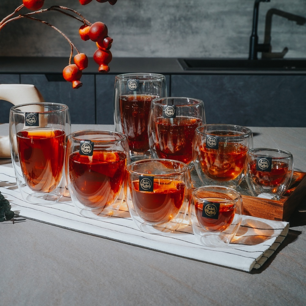 Bundle Deal - Double Wall Drinking Glass - Set of 2