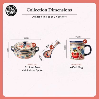 [Table Matters] Honey Saffron Dinnerware Set [Plate | Bowl | Saucer | Mug | Utensil Holder]