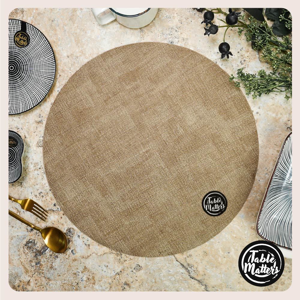 PVC Leather Placemat Collection
