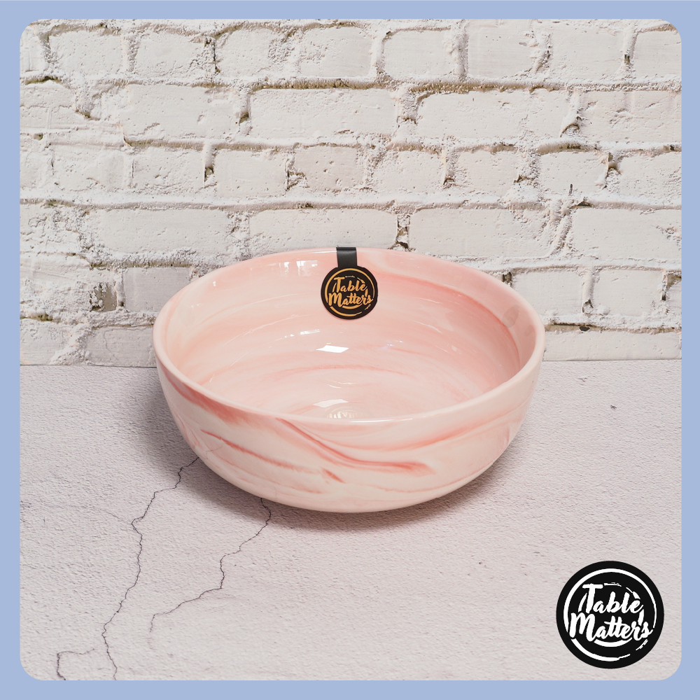 Marble Rose - 7 inch Soup Bowl