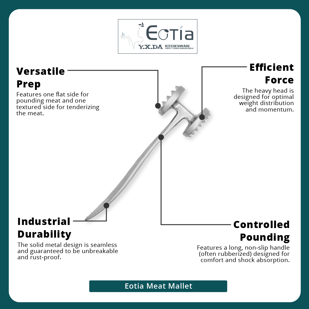 Table Matters - EOTIA Kitchen Tools [Bottle Opener | Meat Mallet | Nutcracker]