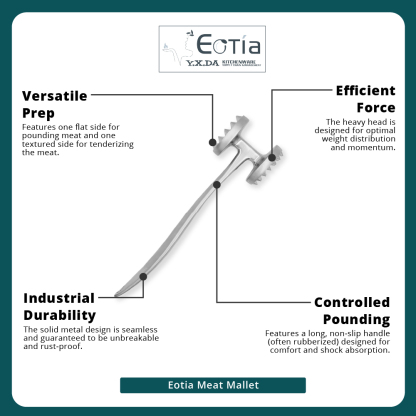 Table Matters - EOTIA Kitchen Tools [Bottle Opener | Meat Mallet | Nutcracker]