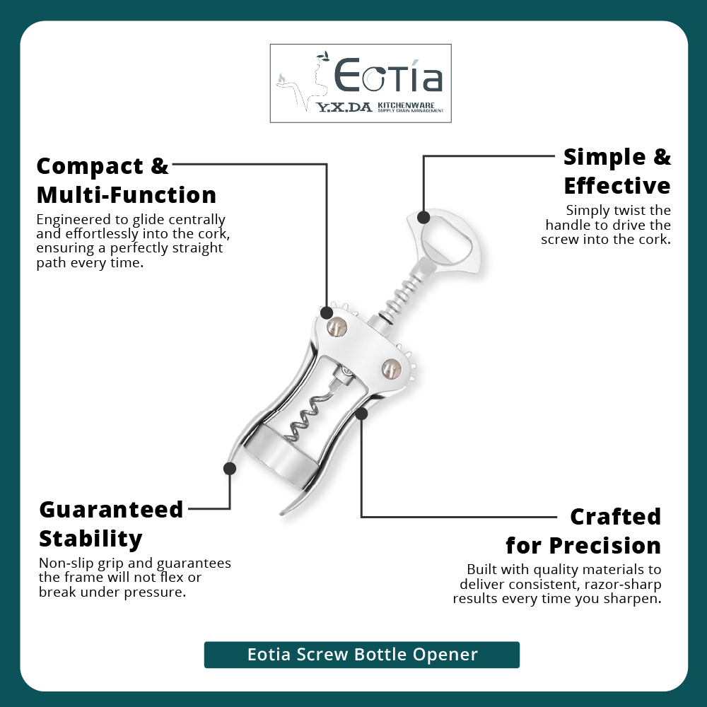 Table Matters - EOTIA Kitchen Tools [Bottle Opener | Meat Mallet | Nutcracker]