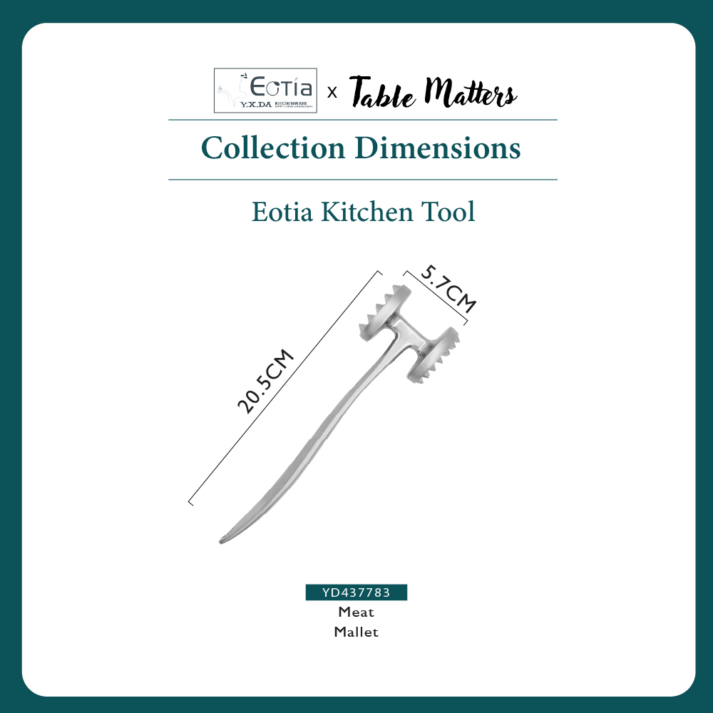 Table Matters - EOTIA Kitchen Tools [Bottle Opener | Meat Mallet | Nutcracker]