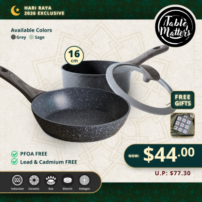 Everyday Chef: 20CM Fry Pan + 20CM Pot Set