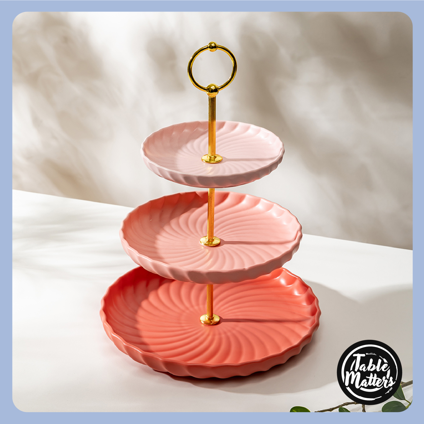 Discover UZUMAKU 3-tier Dessert Tray Collection: Transform Your Dessert Moments!