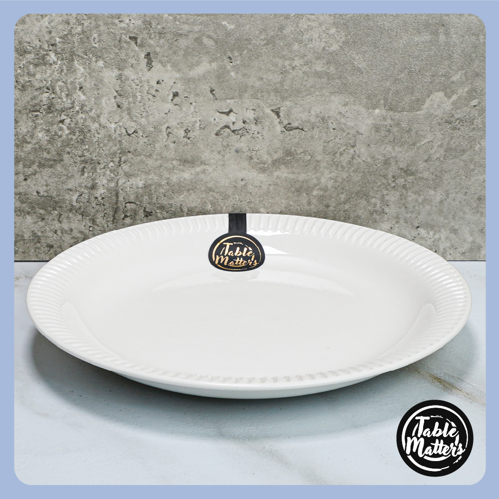 Royal White - 8.5 inch Dinner Plate