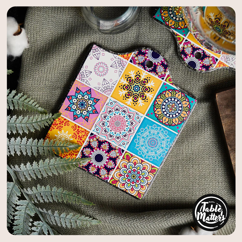 Peranakan Pot Coaster Collection
