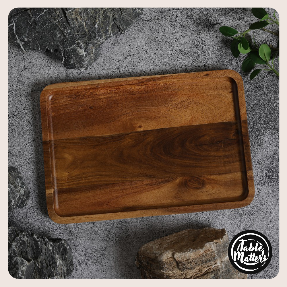 SHIBUMI Acacia Plate Collection