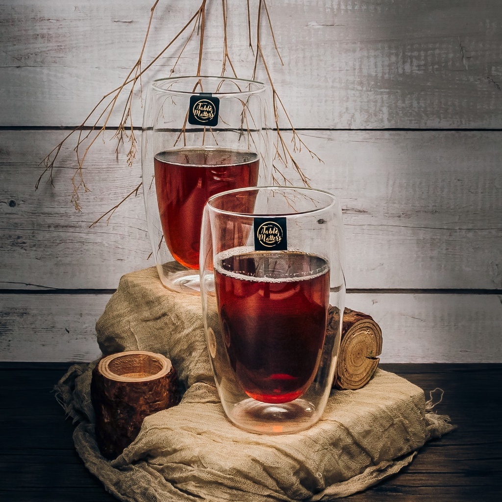 Bundle Deal - Double Wall Drinking Glass - Set of 2