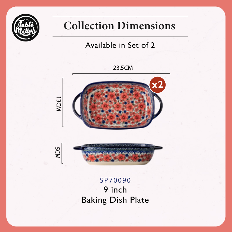 [Table Matters] Snow Plum Dinnerware Set [Plate | Bowl | Mug | Utensil Holder]