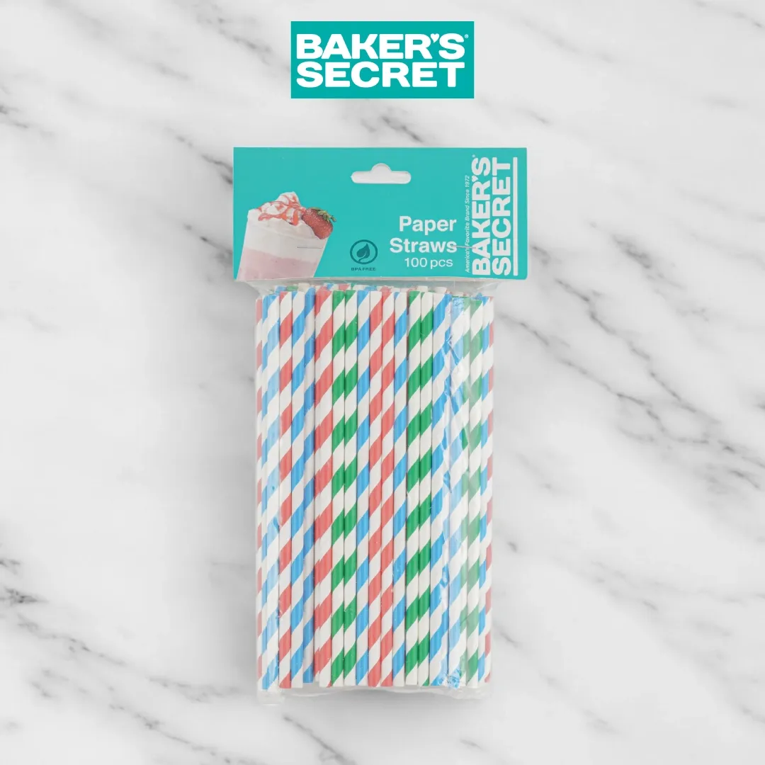 Baker's Secret Paper Straw (100pcs)