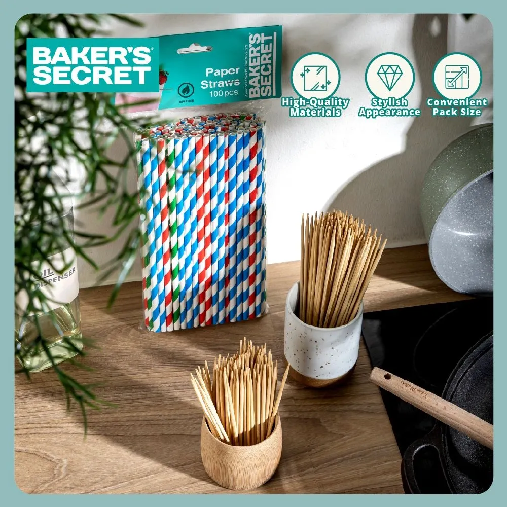 Baker's Secret Paper Straw (100pcs)