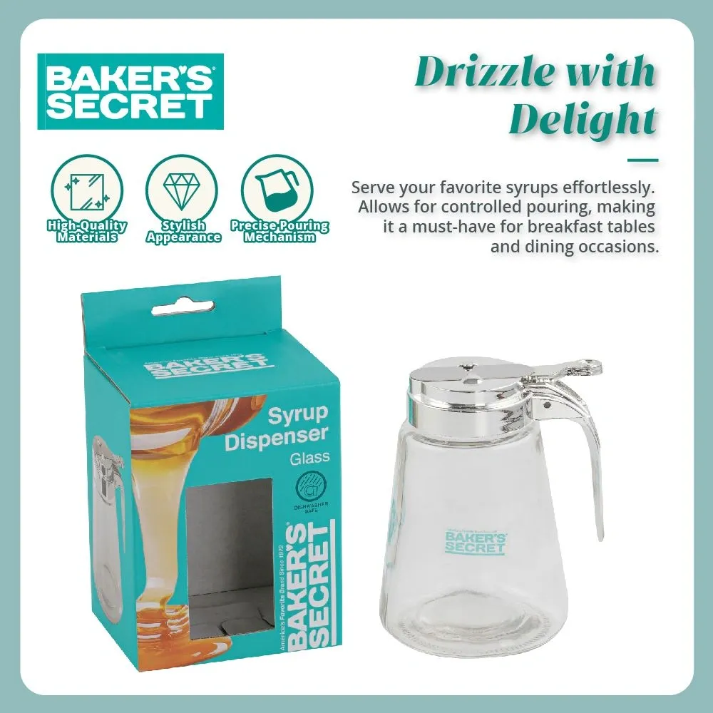 Baker's Secret Condiments | Salt and Pepper | Cheese Shaker Collection