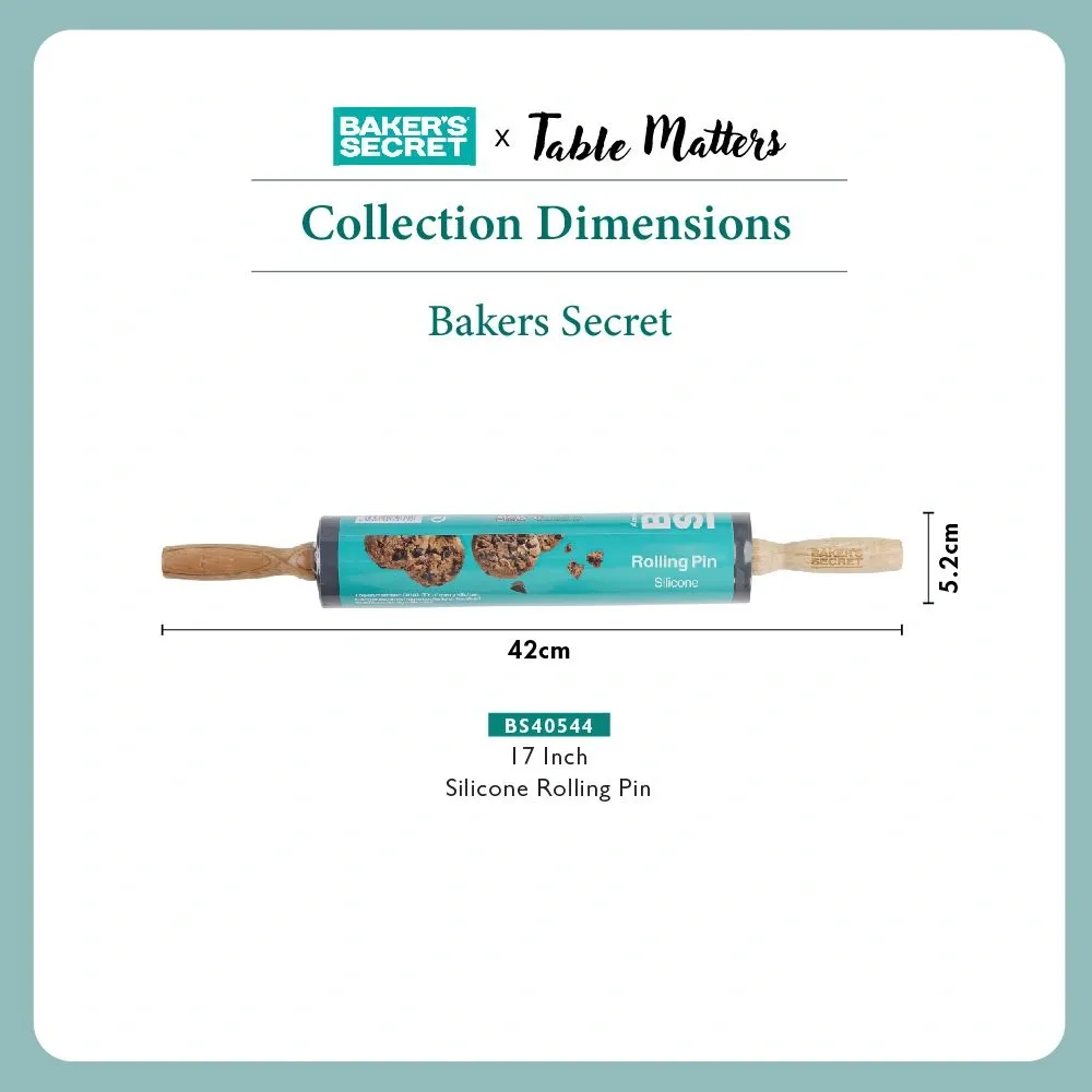 Baker's Secret 23.6 inch Silicone Pastry Mat